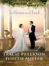 Imagen de portada para To Honor and Trust